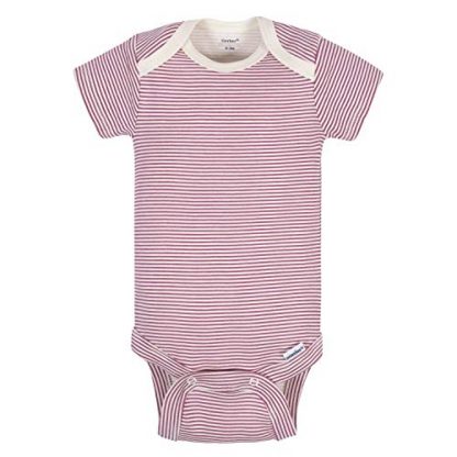 5-Pack Baby Girl Short-Sleeve Onesies Bodysuits - Image 6