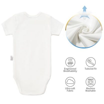 "Every Pup's Companion" Baby Bodysuits - Funny Cotton Rompers for Newborns & Toddlers - Image 3