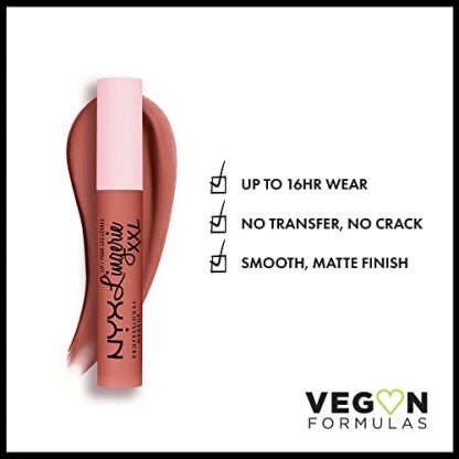 Long-Lasting Matte Liquid Lipstick in Peach Nude - Image 2