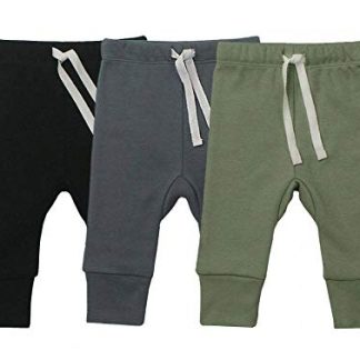 Unisex Baby Trio of Flexy Pants and Leggings