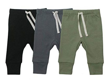 Unisex Baby Trio of Flexy Pants and Leggings