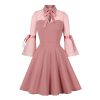 Pink-bell Sleeve