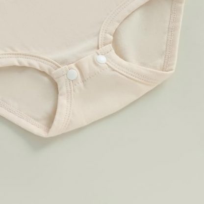 "Charming Baby Bodysuit with Humorous Lettering for Special Occasions" - Image 6