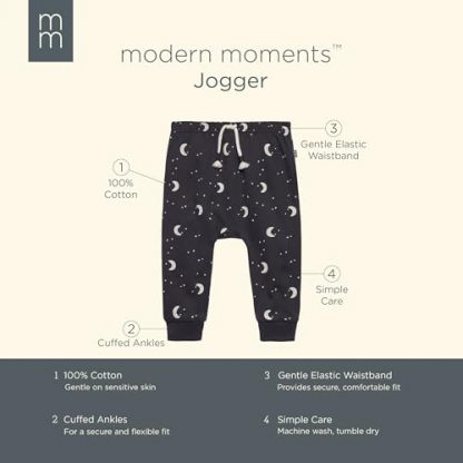 Moonlit Night Baby Boy's Joggers - Image 6