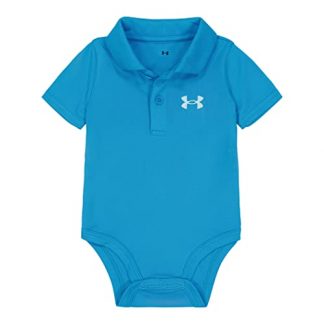 Adorable Baby Boy's Polo Bodysuit with Quick Dry Feature