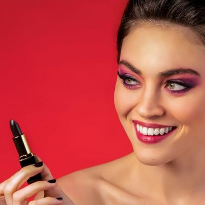 Magical Black-to-Wine Color-Changing Lipstick with Aloe Vera - Image 2