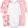 Light Pink Bunny/White Rainbow/Elephants