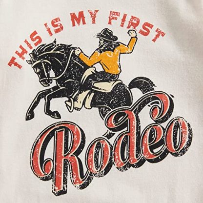 Western-Style Comical Infant Bodysuit - Image 7
