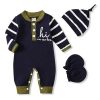 Striped Navy Blue