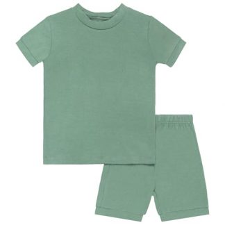 Bamboo Rayon Toddler & Kids Short Sleeve Pajama Set