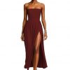 Burgundy Maxi Dress