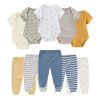 Sailboat Blue Ribbed 10 Pieces