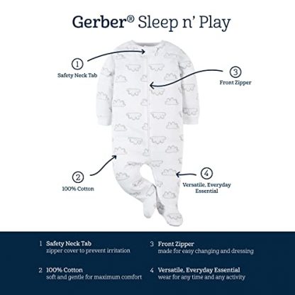 Floral Delight Baby Girl's 2-Pack Sleep 'N Play - Image 6
