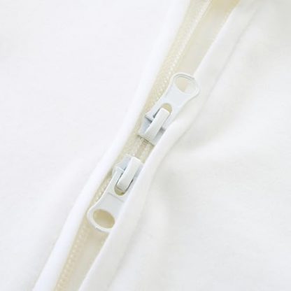 Cozy Cotton Baby Romper with Convenient Double Zipper - Image 4