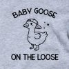 Grey Baby Goose on the Loose
