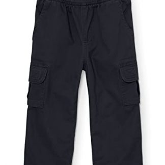 Toddler Boys Soft Cotton Twill Pull-On Cargo Pants