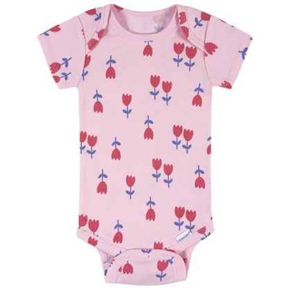 Delightful 8-Pack Mix & Match Baby Girl Bodysuits - Image 3
