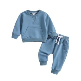 Cozy Toddler Boy's 2-Piece Winter Outfit Set