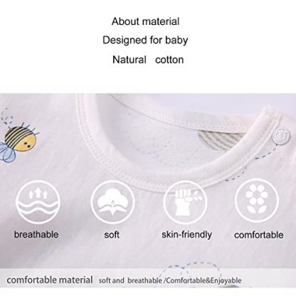 Adorable Cotton Bodysuit for Baby Boys & Girls (0-24 Months) - Image 7