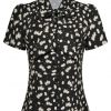 Black Polka Dots