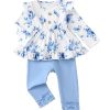 L Flower Blue