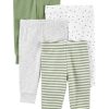 Grey Heather/Olive/White Dots/Stripe