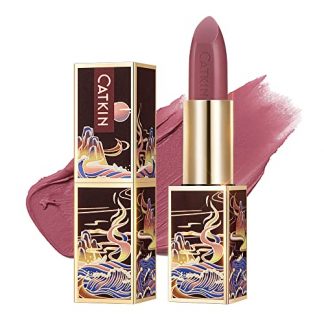 Hydrating Semi-Matte Lipstick with Natural Ingredients and High-Impact Color