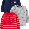 Grey Dogs/Navy/Red Double Stripe