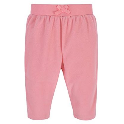 Baby Girls' 4-Pack Cozy Microfleece Pants - Image 3