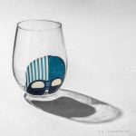 Galactic Warrior Helmet Stemless Glass Tumblers - Set of 4 - Image 6