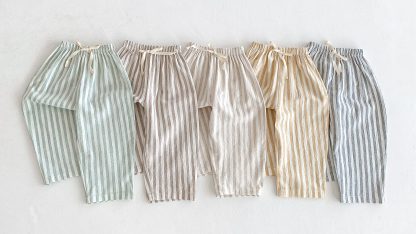 Classic Striped Casual Pants for Boys - 2 Pack - Image 7