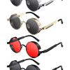 Red, Black, Gray Lens