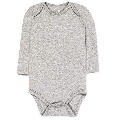 Soft and Sustainable 5-Pack Long Sleeve Bodysuits for Infant Baby Boys - Image 5