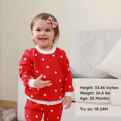 "Adorable Long-Sleeve T-Shirt for Baby & Toddler Girls - Perfect for Any Season" - Image 4
