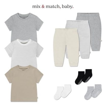 Comfy 4-Pack Unisex Baby T-Shirts - Image 2