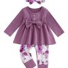 Purple-floral
