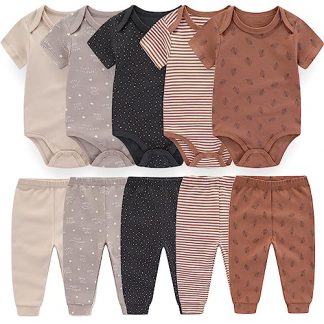 9-Piece Baby Layette Set for Boys and Girls