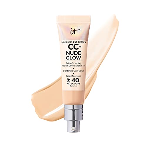 Radiant Glow CC+ Foundation with SPF 40 and Nourishing Serum