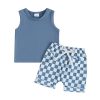 Plaid Blue
