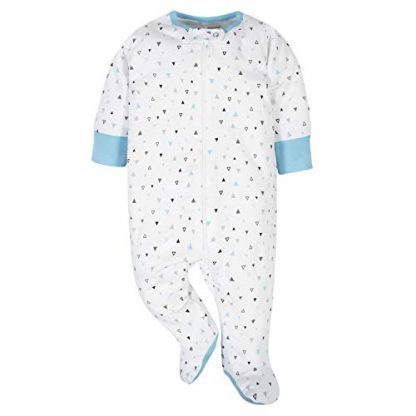 Adorable Baby Boy 4-Pack Sleep 'N Play Footies - Image 3