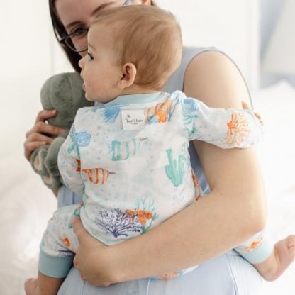Organic Cotton Footless Romper Jumpsuit for Baby Boys - Image 4