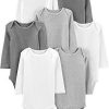 White/Light Grey Heather/Medium Grey Heather