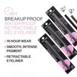 Ultra-Long Lasting Waterproof Gel Eyeliner - Charcoal - Image 3