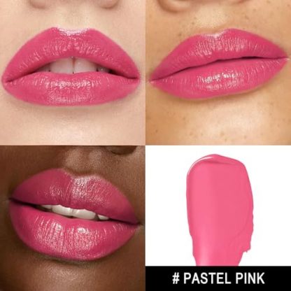 Lustrous Pink Lipstick with Hydrating Lip Balm - Image 2