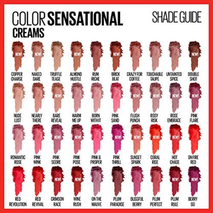 Sensational Cream Finish Hydrating Lipstick in Coral Pink - Image 5