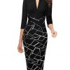 Black+black and White Geometric