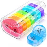 Convenient Daily Pill Organizer with AM/PM Compartments