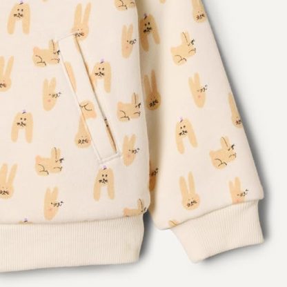 Unisex Baby Zip Hoodie Sweatshirt for Tiny Trendsetters - Image 3