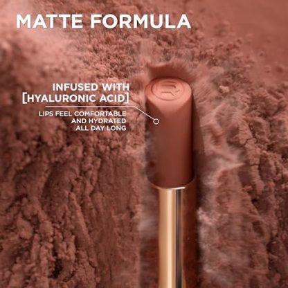 All-Day Comfort Matte Lipstick With Hyaluronic Acid - Image 4