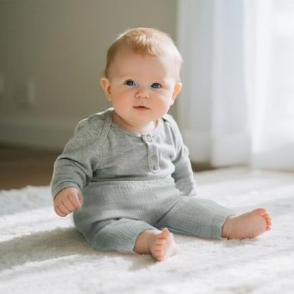 "6-Pack Essential Cotton Baby Pants" - Image 6